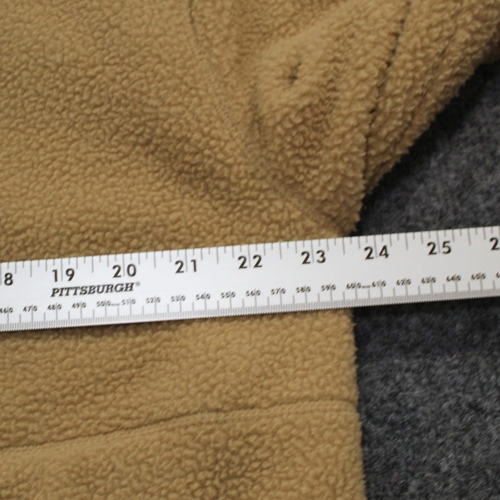 Free Country Mens Camel Fleece Full Zip Jacket 520-MOF2813S Large L/G‎ 42-44 - Picture 5 of 8
